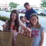 The preteen and teen love shopping at the Hollister outlet...not so much the kid and Dad! :-(