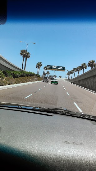 Test driving a Nissan Versa Note in San Diego, CA in my mommy blogging and social influencer days.
