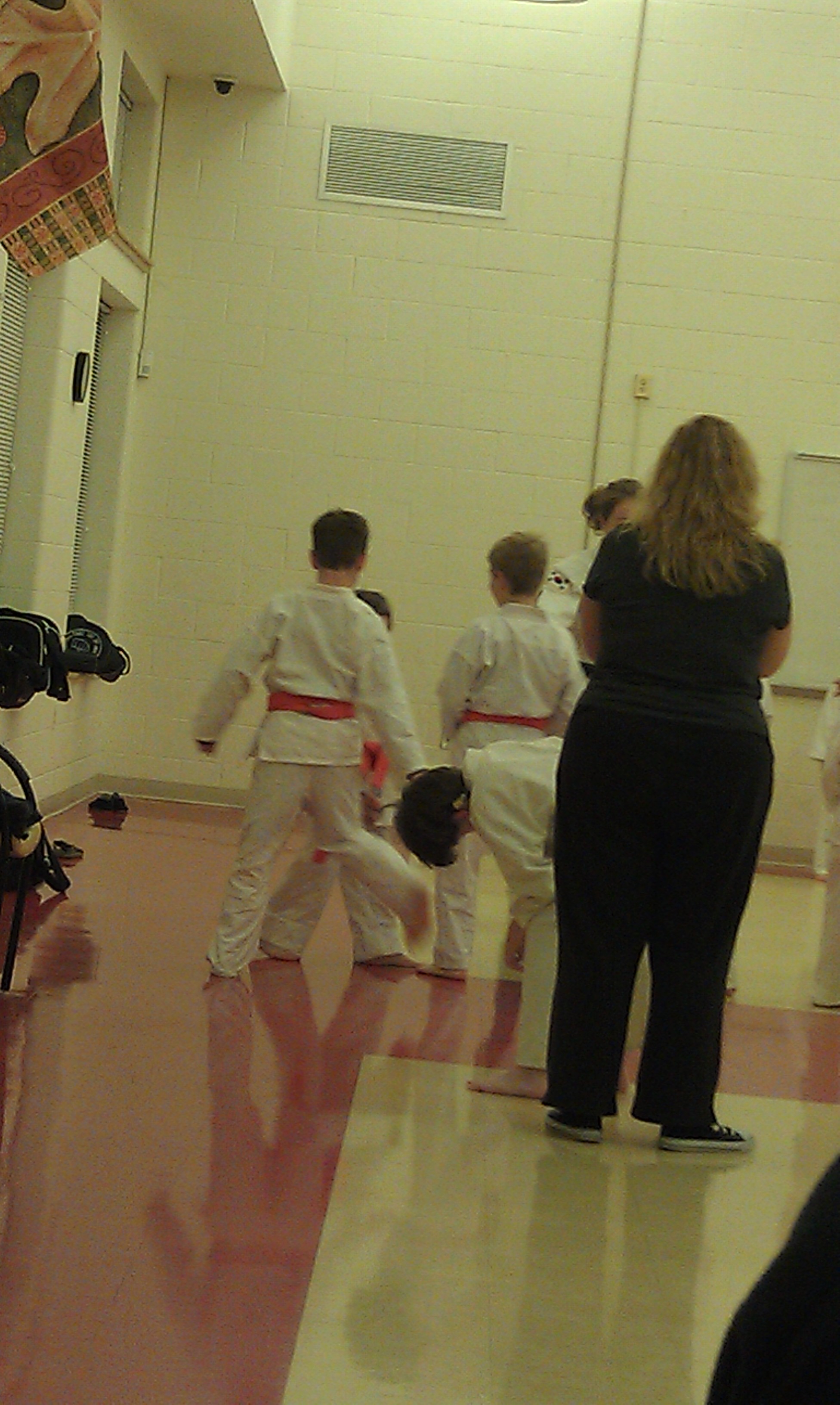 Kids Doing Karate